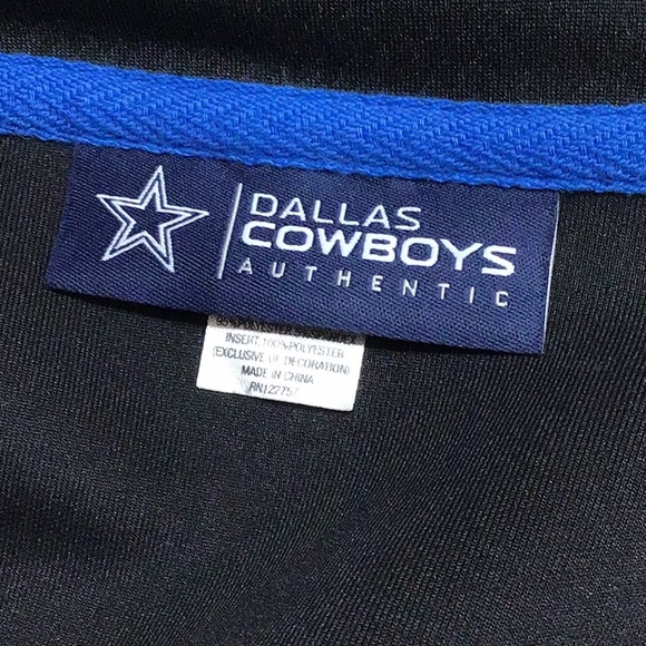 Men’s Dallas Cowboys Half Zip Shirt - Picture 5 of 7